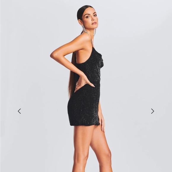 Retrofete Jill Sequin Dress - Picture 3 of 6